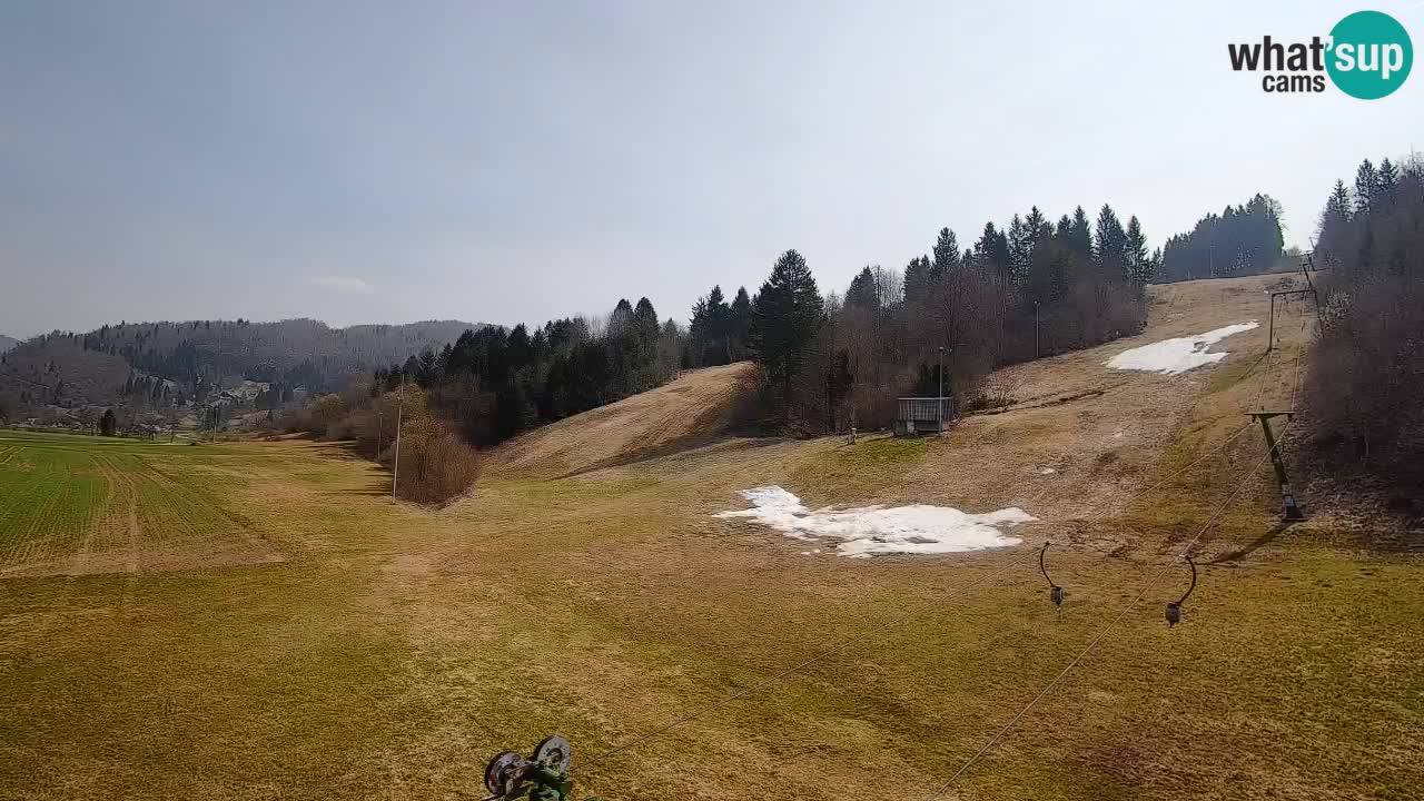 Webcam Smučišče Senožeta – Ski Resort Live View near Bohinj