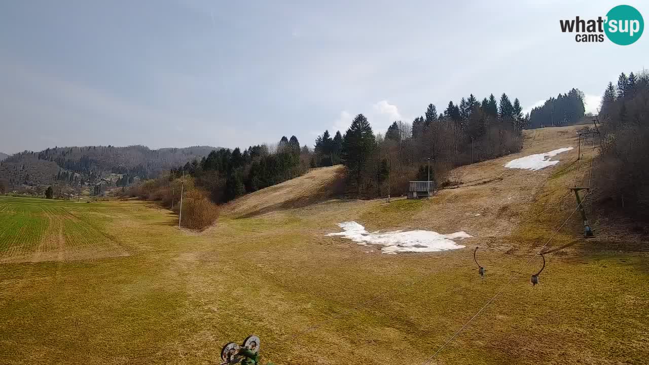 Webcam Smučišče Senožeta – Ski Resort Live View near Bohinj