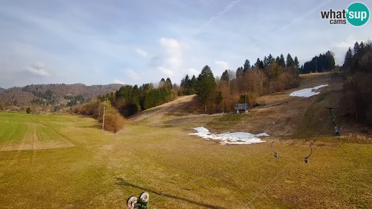 Web kamera Smučišče Senožeta – Skijalište u Srednjoj Vasi kod Bohinja