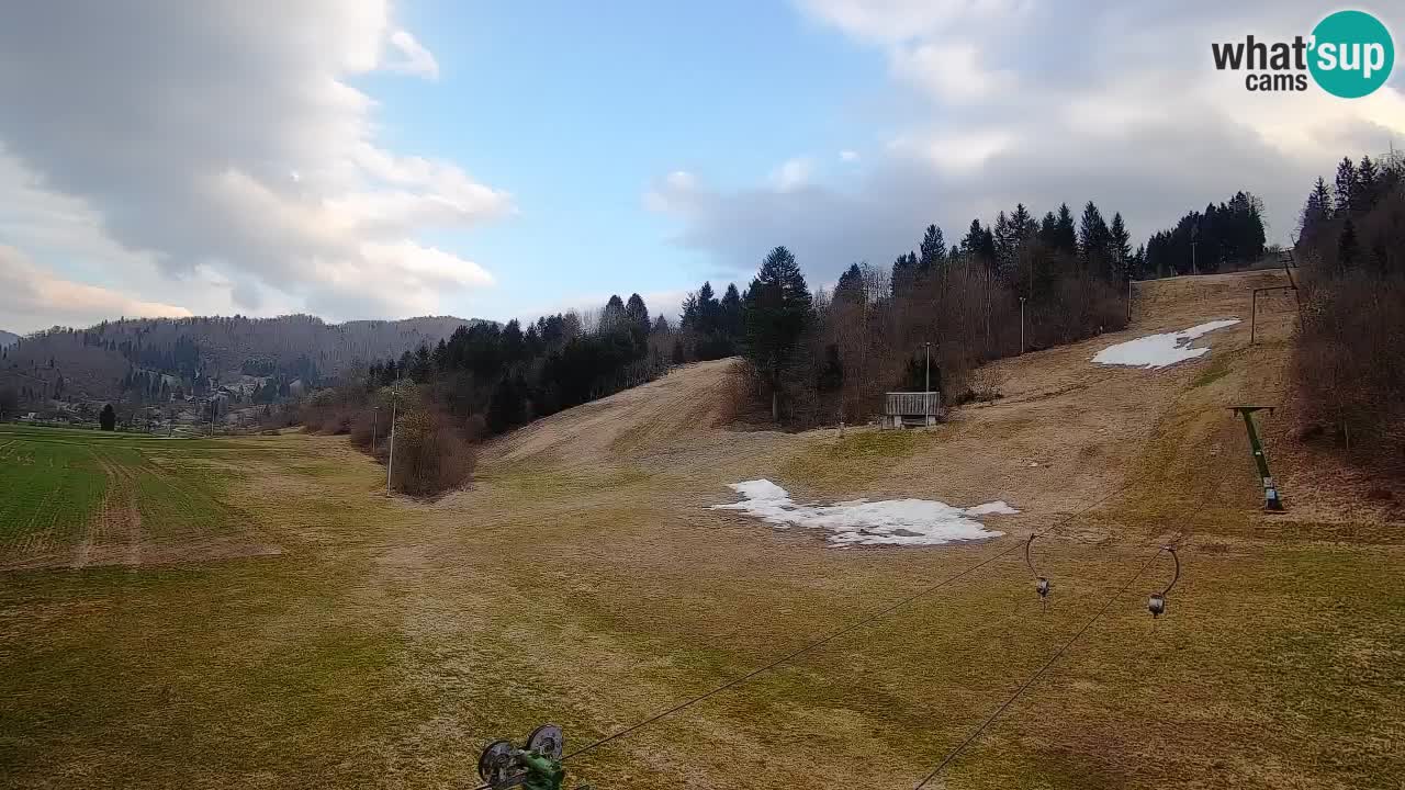 Webcam Smučišče Senožeta – Ski Resort Live View near Bohinj