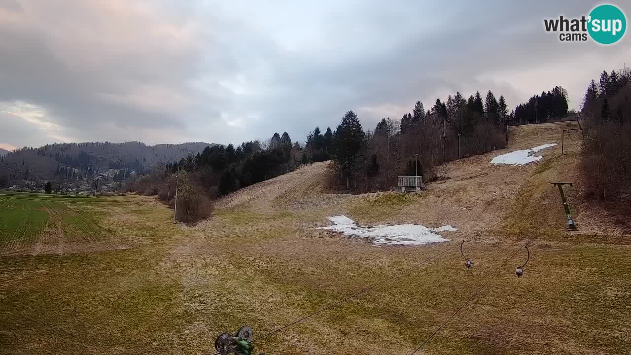 Webcam Smučišče Senožeta – Ski Resort Live View near Bohinj