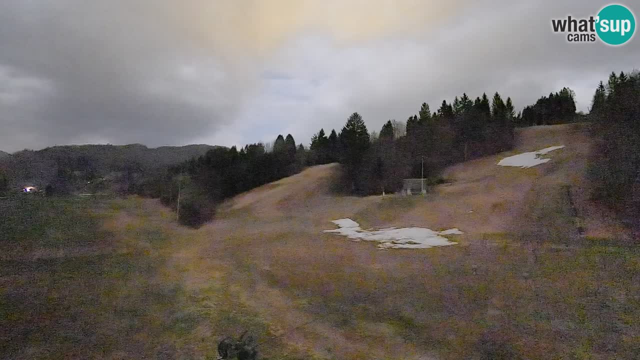 Webcam Smučišče Senožeta – Stazione sciistica a Srednja Vas vicino Bohinj