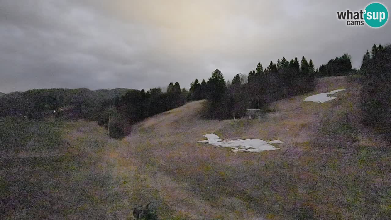 Webcam Smučišče Senožeta – Station de ski à Srednja Vas près de Bohinj