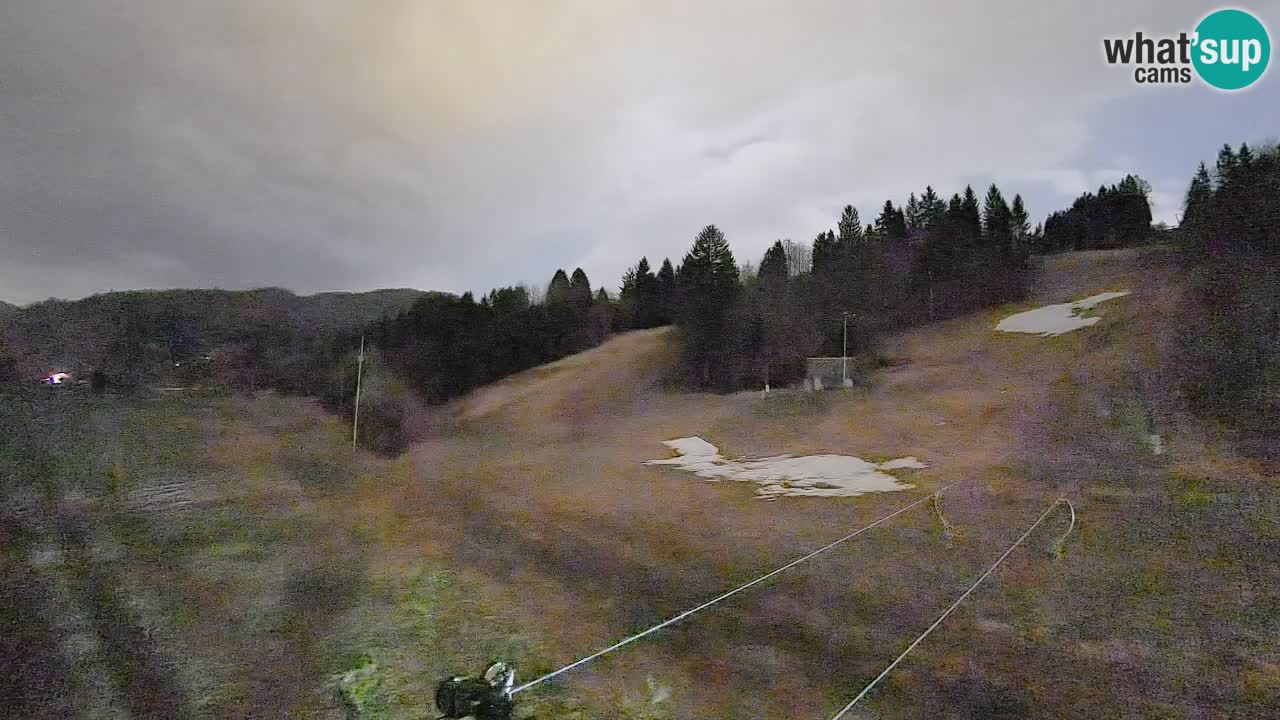 Webcam Smučišče Senožeta – Stazione sciistica a Srednja Vas vicino Bohinj