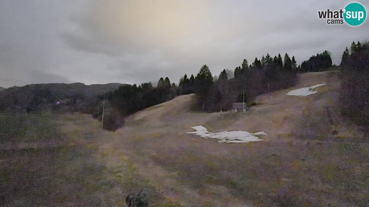 Webcam Smučišče Senožeta – Stazione sciistica a Srednja Vas vicino Bohinj