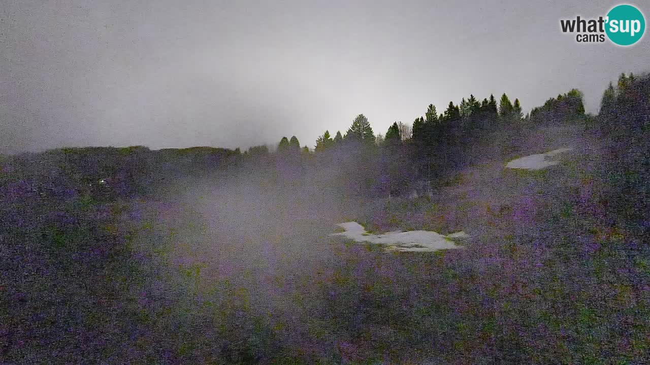 Webcam Smučišče Senožeta – Station de ski à Srednja Vas près de Bohinj