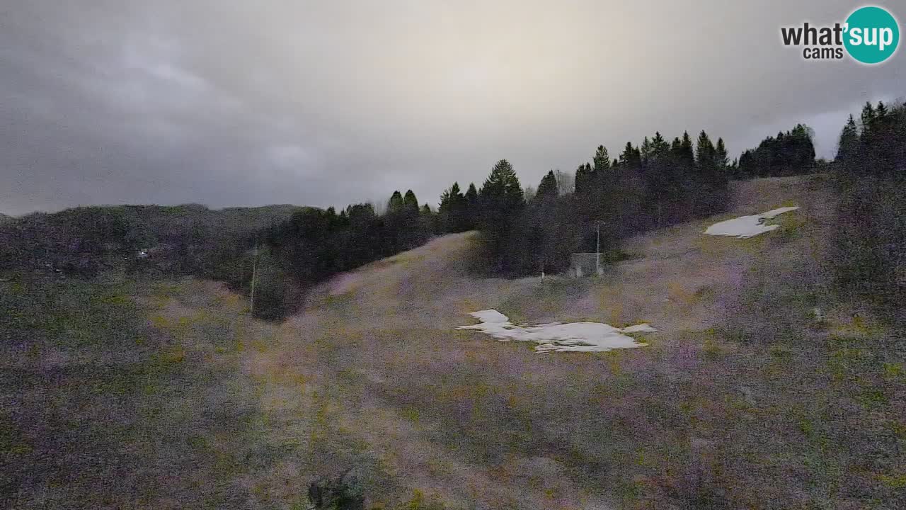 Webcam Smučišče Senožeta – Station de ski à Srednja Vas près de Bohinj