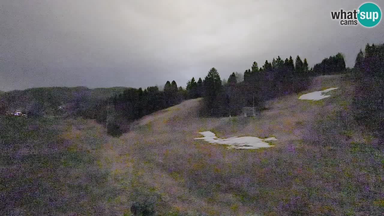 Webcam Smučišče Senožeta – Station de ski à Srednja Vas près de Bohinj