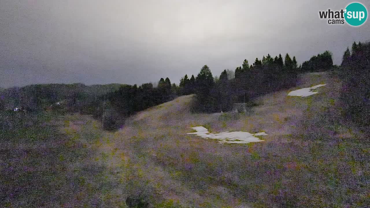 Webcam Smučišče Senožeta – Station de ski à Srednja Vas près de Bohinj