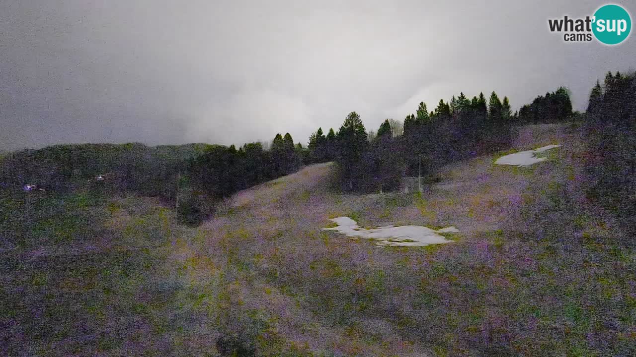 Spletna kamera Smučišče Senožeta – smučarsko središče v Srednji vasi pri Bohinju