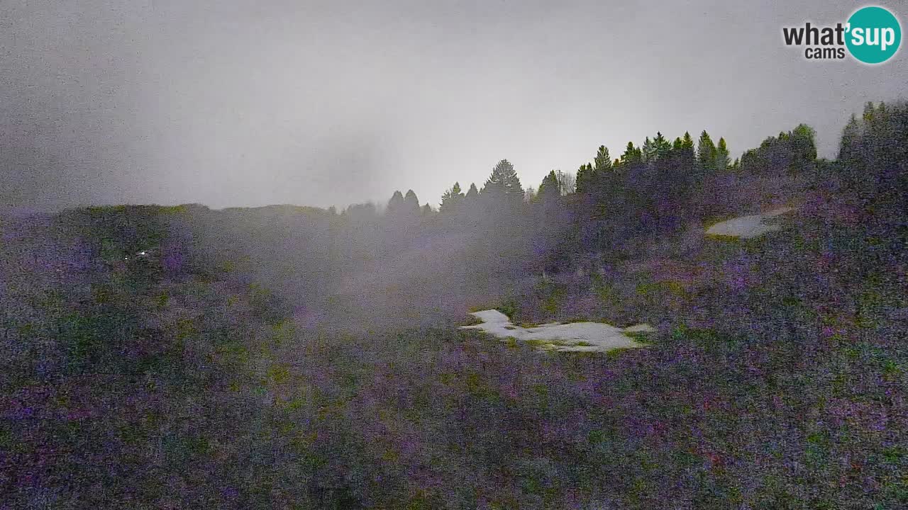 Webcam Smučišče Senožeta – Station de ski à Srednja Vas près de Bohinj