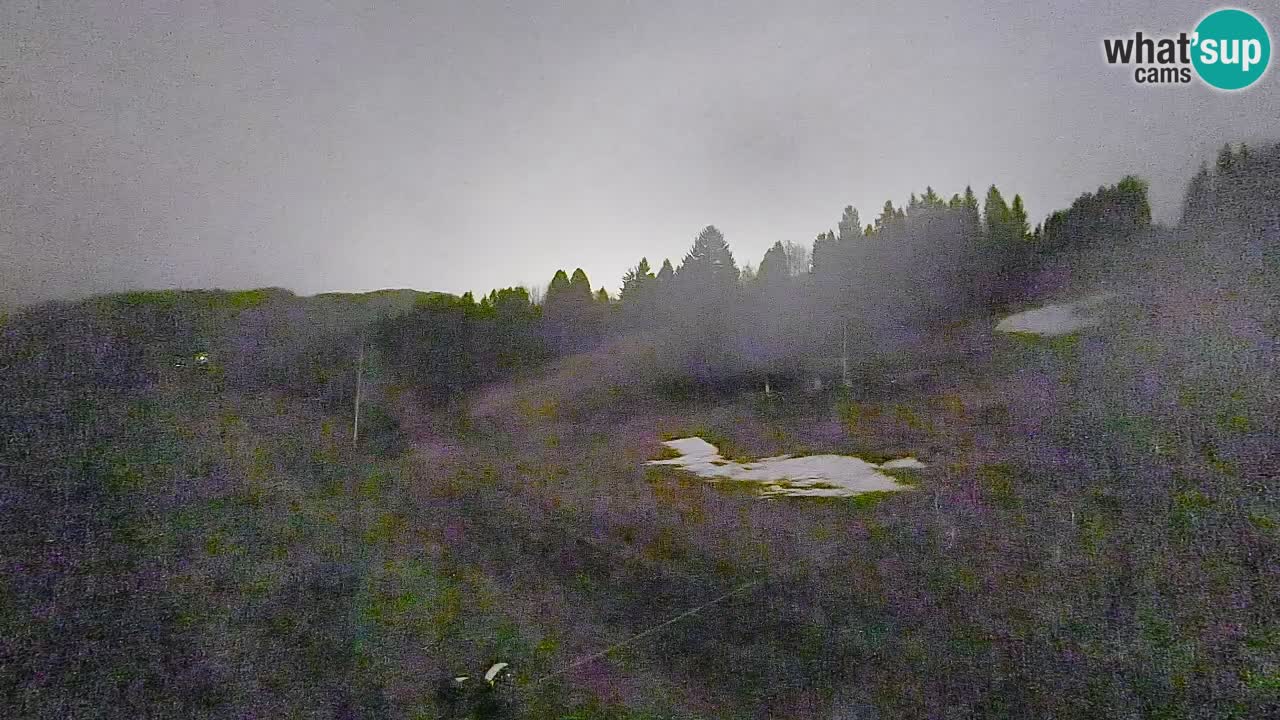 Web kamera Smučišče Senožeta – Skijalište u Srednjoj Vasi kod Bohinja