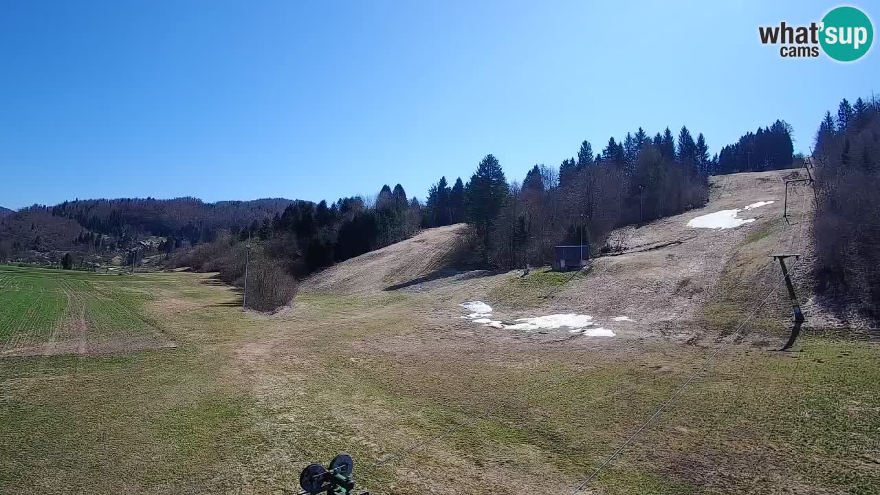 Webcam Smučišče Senožeta – Ski Resort Live View near Bohinj