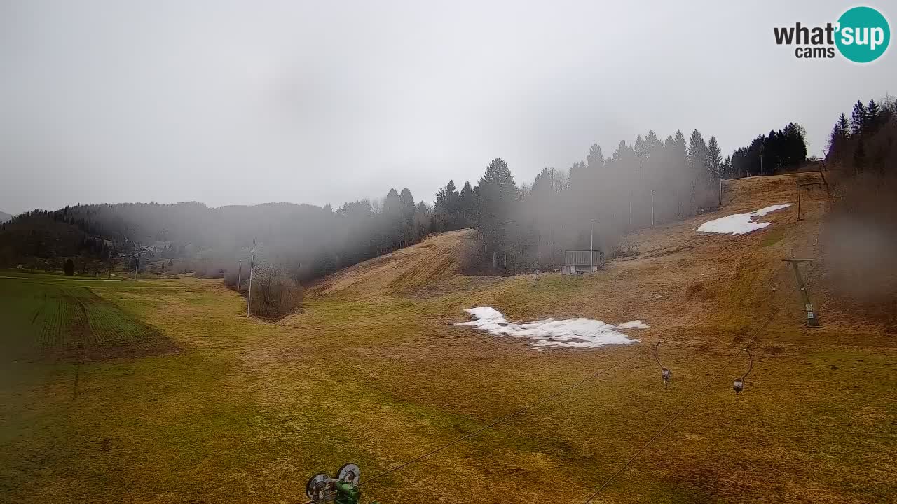 Webcam Smučišče Senožeta – Ski Resort Live View near Bohinj