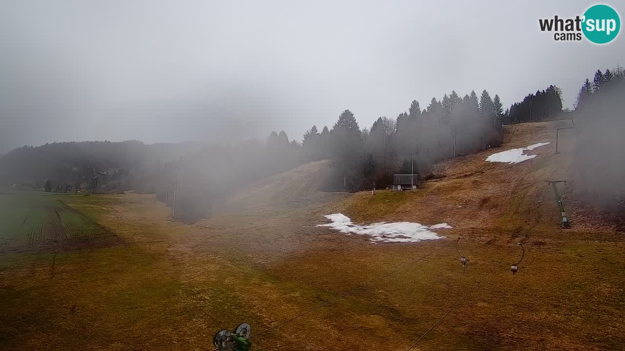 Webcam Smučišče Senožeta – Stazione sciistica a Srednja Vas vicino Bohinj