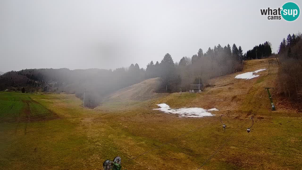 Webcam Smučišče Senožeta – Stazione sciistica a Srednja Vas vicino Bohinj