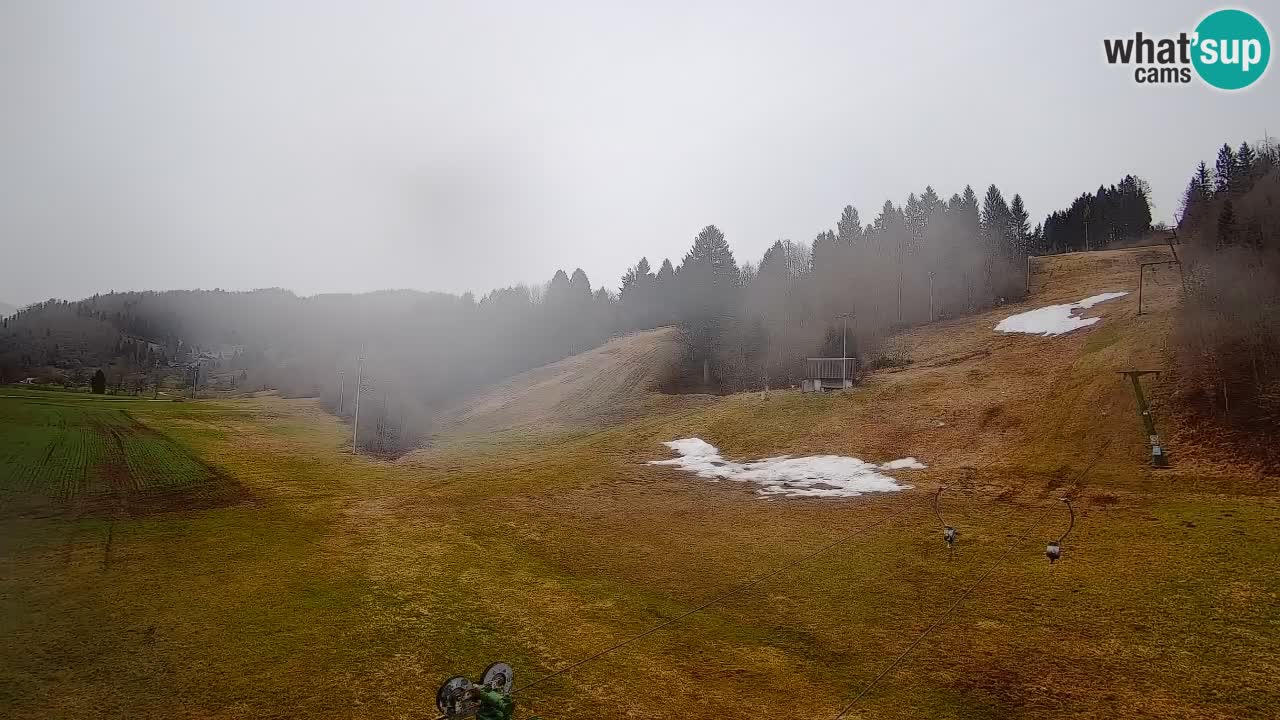Webcam Smučišče Senožeta – Stazione sciistica a Srednja Vas vicino Bohinj