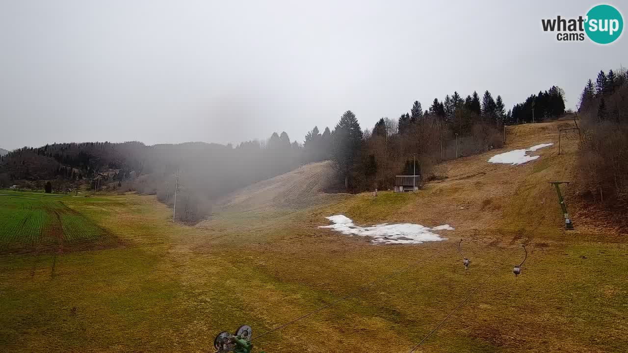 Web kamera Smučišče Senožeta – Skijalište u Srednjoj Vasi kod Bohinja