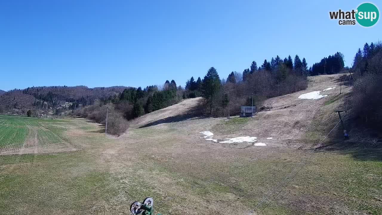 Webcam Smučišče Senožeta – Stazione sciistica a Srednja Vas vicino Bohinj