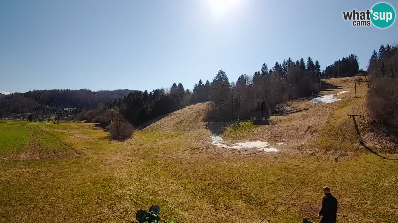 Webcam Smučišče Senožeta – Stazione sciistica a Srednja Vas vicino Bohinj