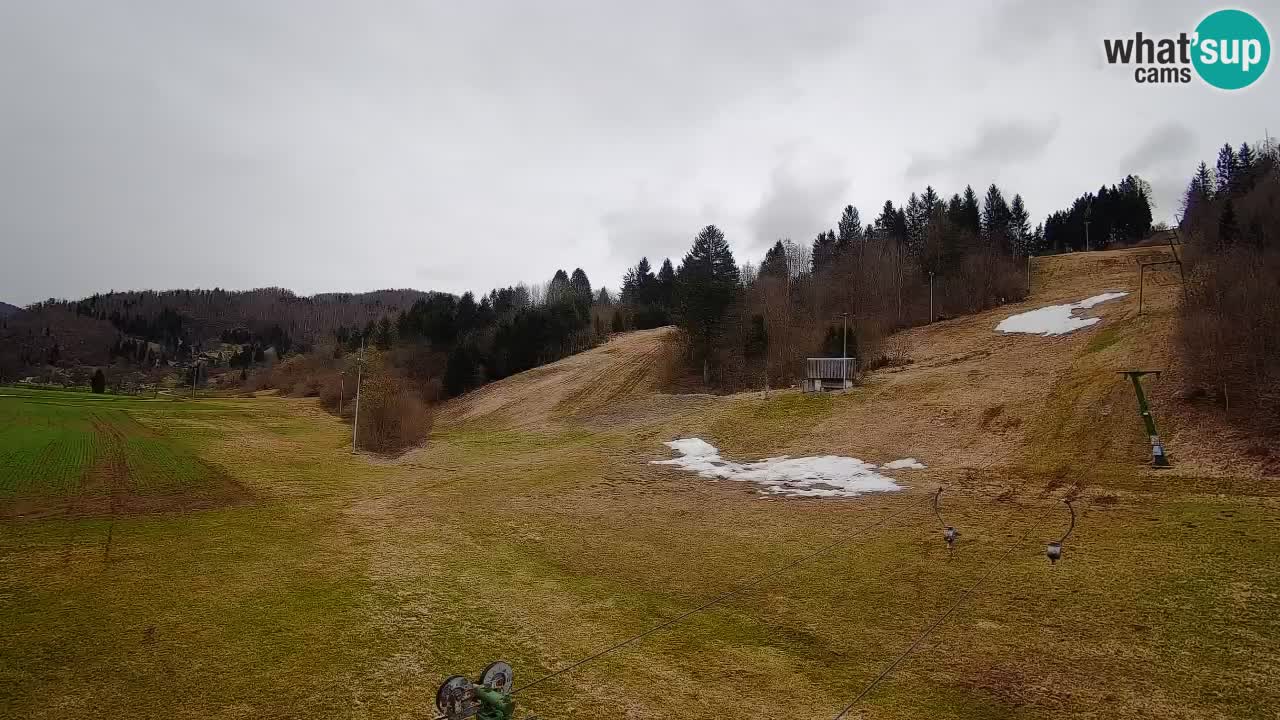 Webcam Smučišče Senožeta – Stazione sciistica a Srednja Vas vicino Bohinj