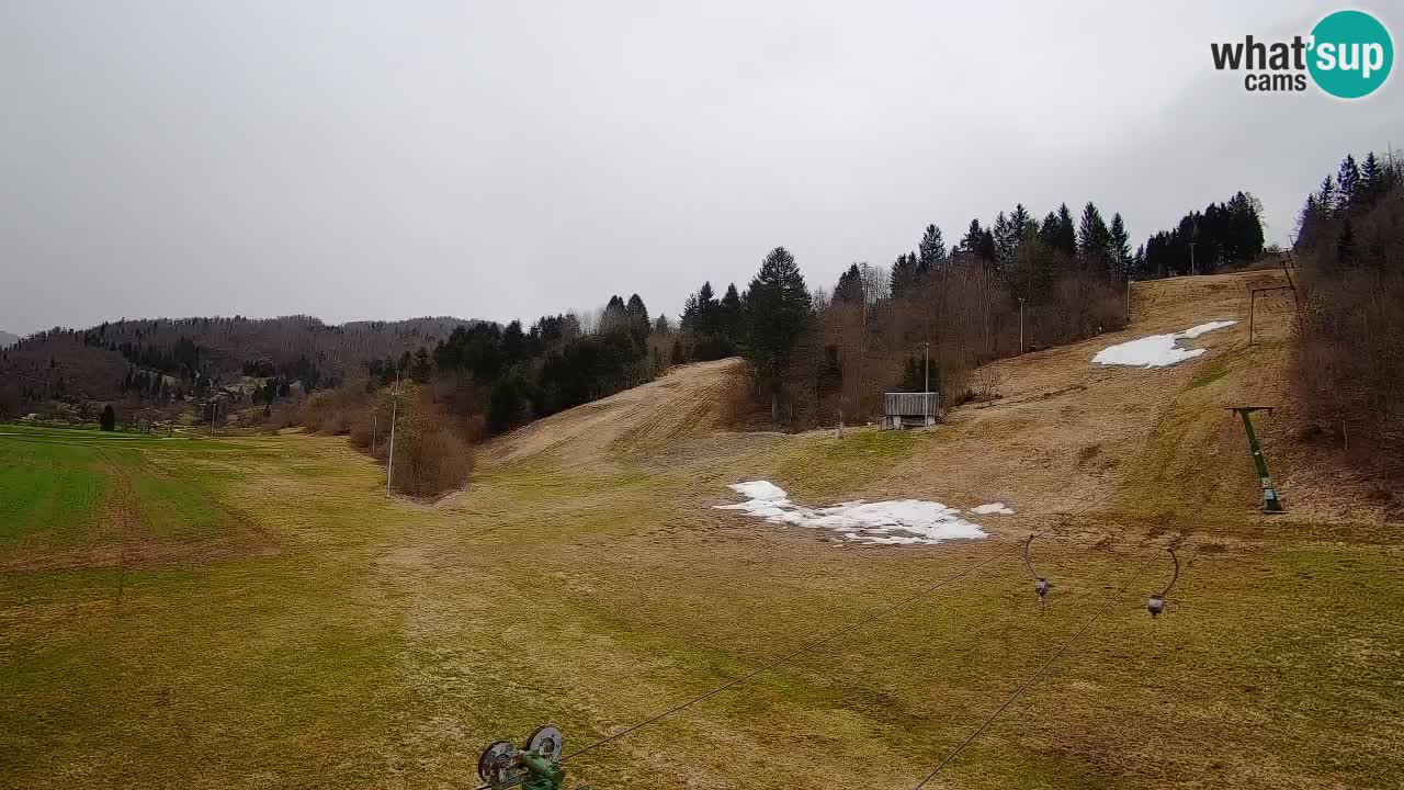 Webcam Smučišče Senožeta – Station de ski à Srednja Vas près de Bohinj