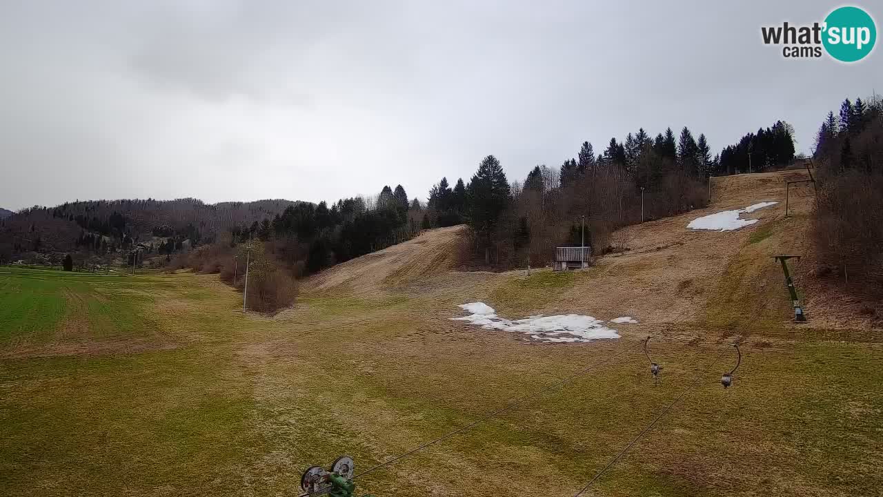 Webcam Smučišče Senožeta – Stazione sciistica a Srednja Vas vicino Bohinj