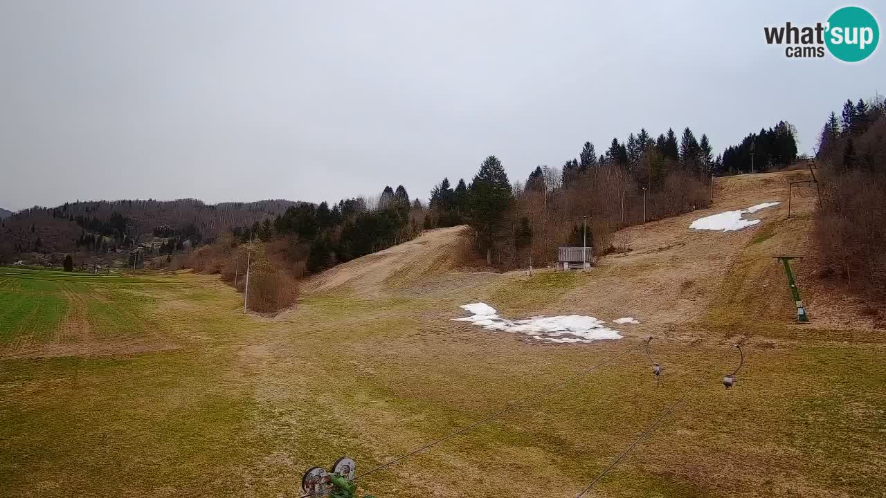 Webcam Smučišče Senožeta – Ski Resort Live View near Bohinj