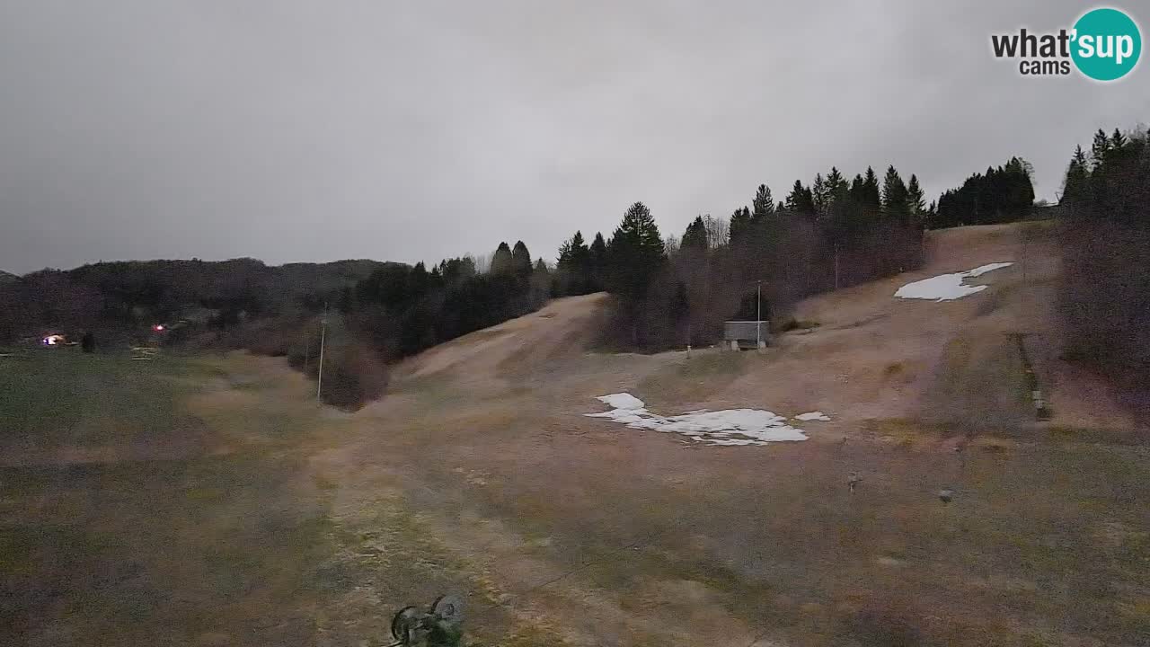 Webcam Smučišče Senožeta – Ski Resort Live View near Bohinj