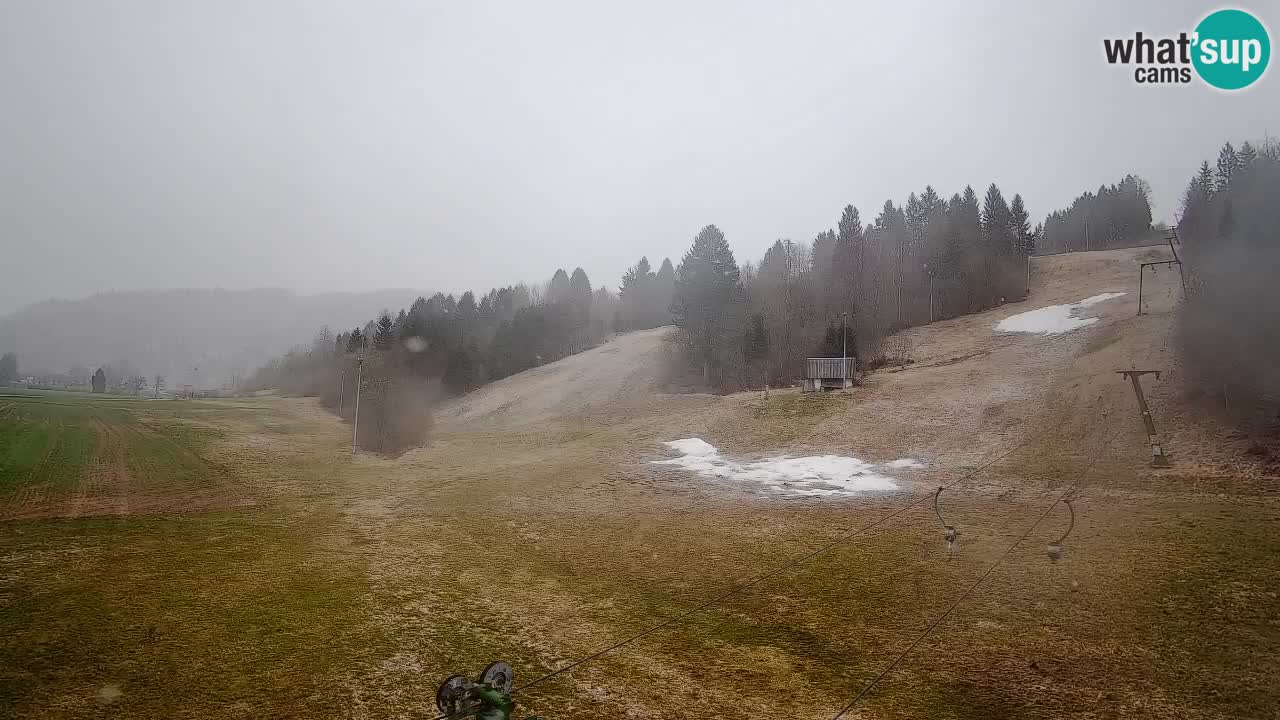 Webcam Smučišče Senožeta – Ski Resort Live View near Bohinj