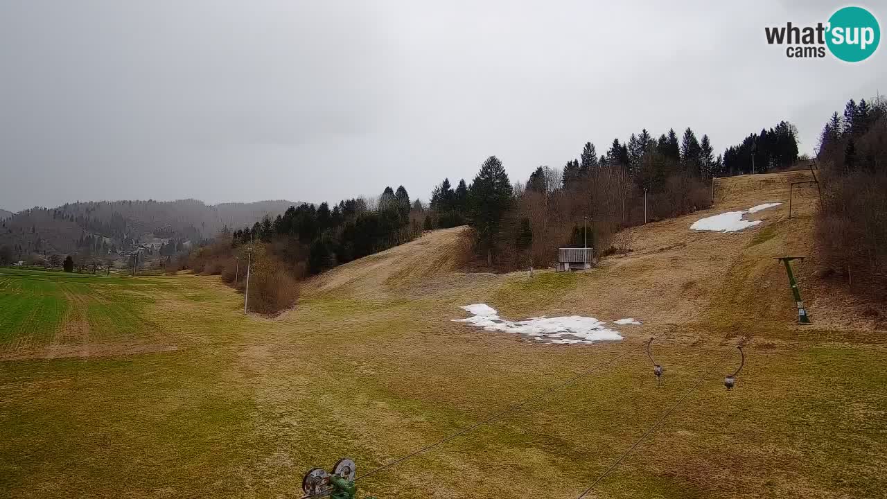 Webcam Smučišče Senožeta – Ski Resort Live View near Bohinj