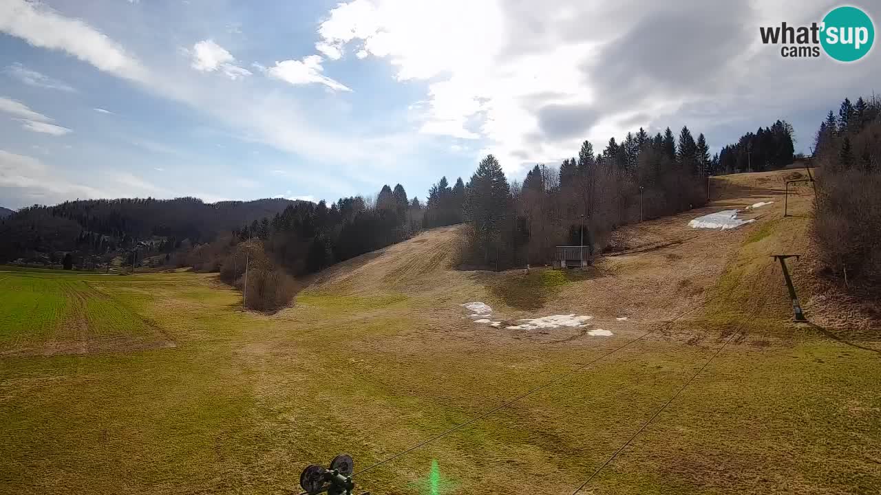 Webcam Smučišče Senožeta – Stazione sciistica a Srednja Vas vicino Bohinj