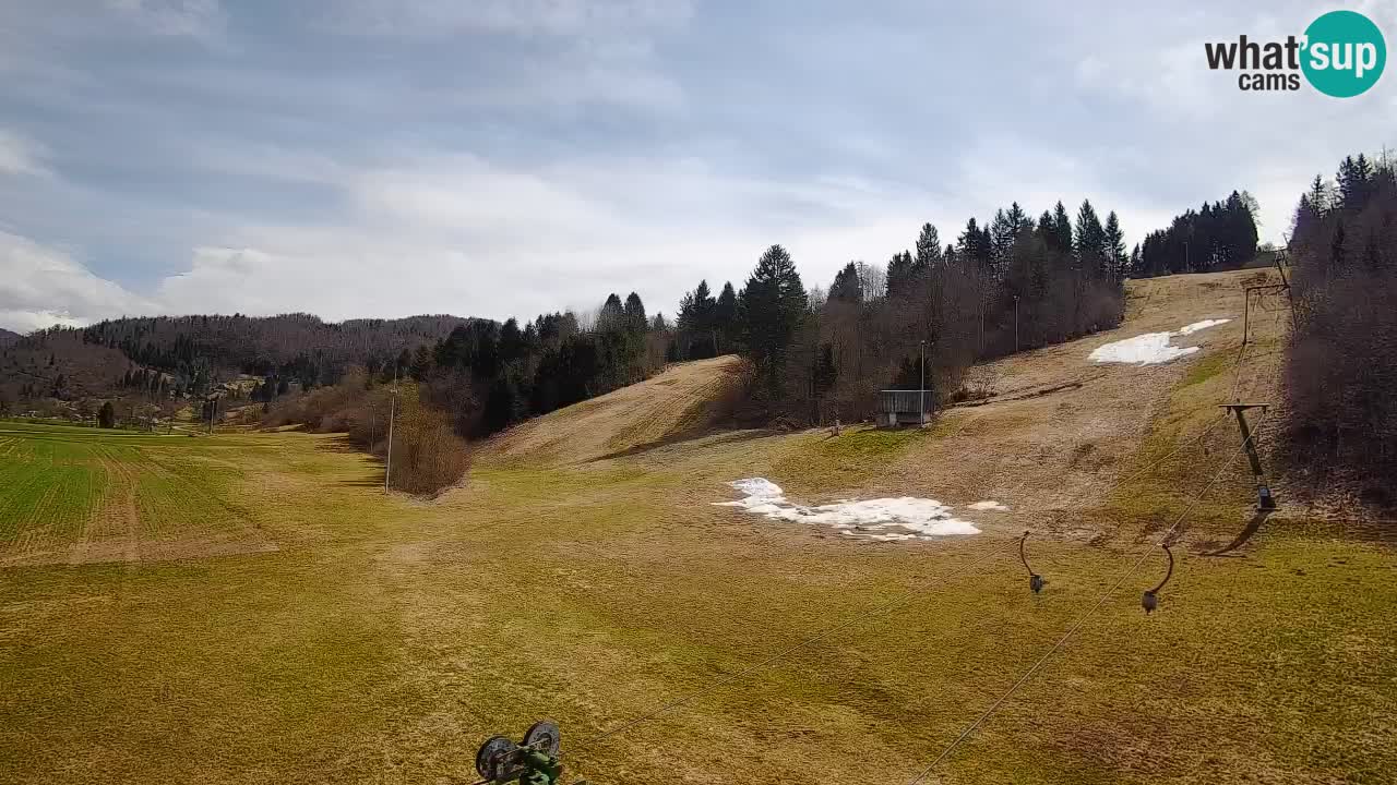 Web kamera Smučišče Senožeta – Skijalište u Srednjoj Vasi kod Bohinja