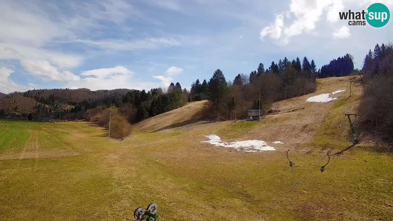 Webcam Smučišče Senožeta – Stazione sciistica a Srednja Vas vicino Bohinj