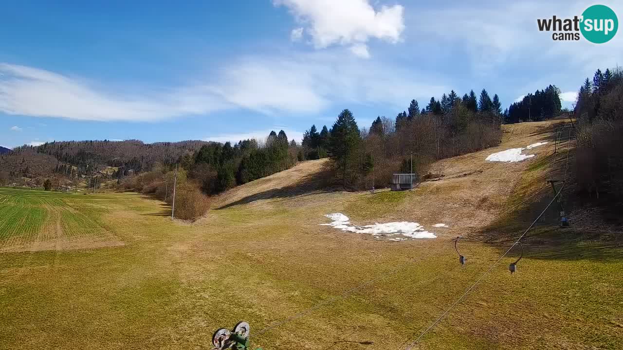 Web kamera Smučišče Senožeta – Skijalište u Srednjoj Vasi kod Bohinja