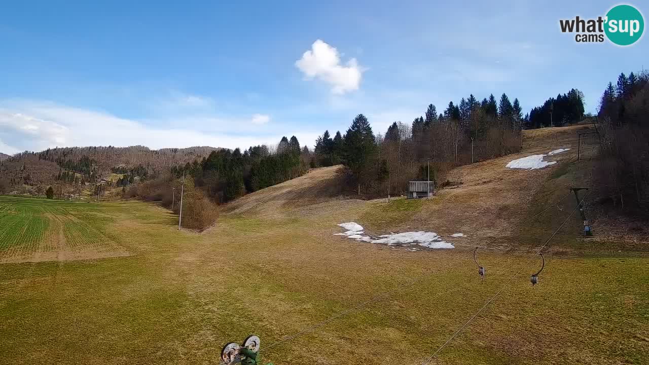 Webcam Smučišče Senožeta – Ski Resort Live View near Bohinj