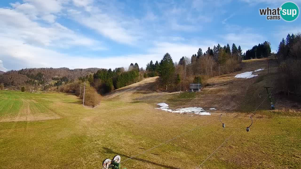 Spletna kamera Smučišče Senožeta – smučarsko središče v Srednji vasi pri Bohinju