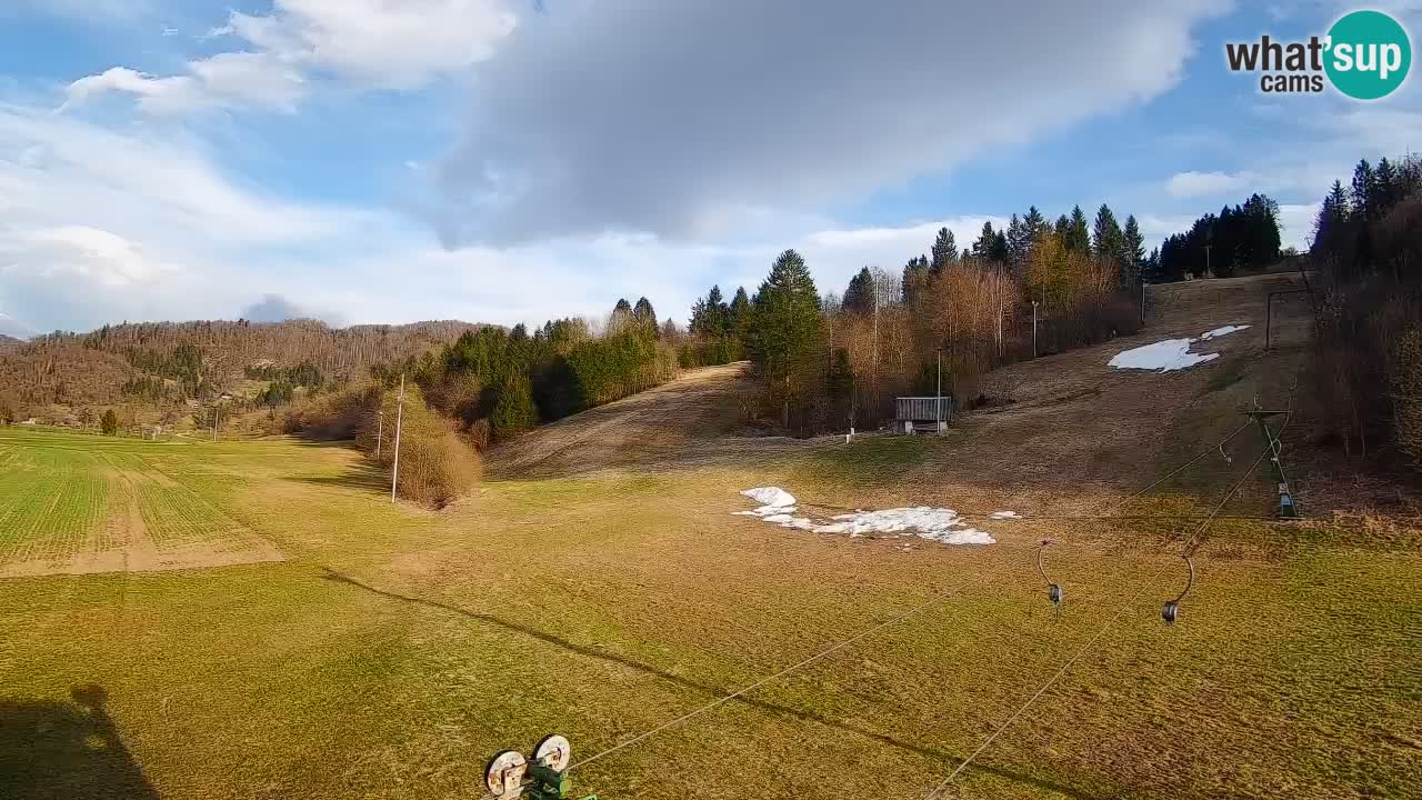 Webcam Smučišče Senožeta – Ski Resort Live View near Bohinj
