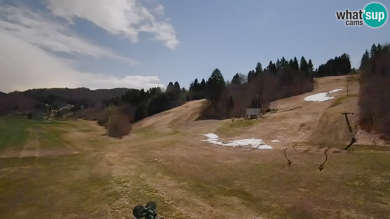 Webcam Smučišče Senožeta – Station de ski à Srednja Vas près de Bohinj