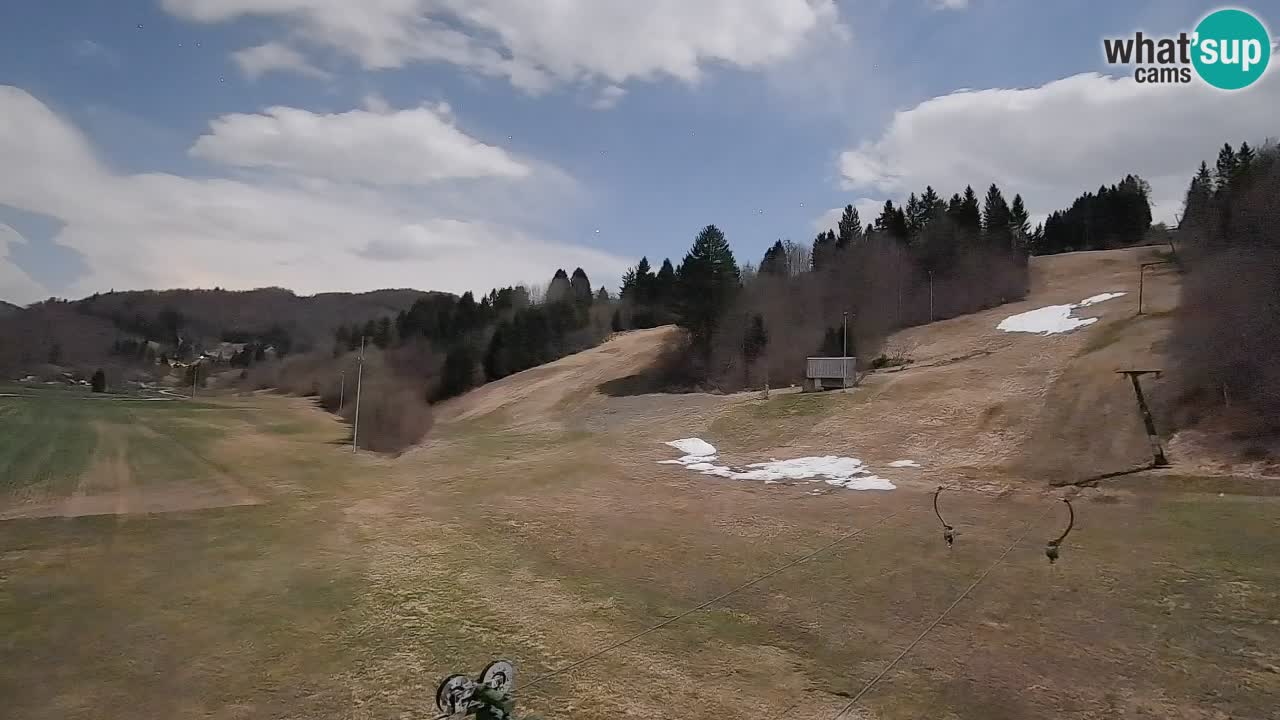 Webcam Smučišče Senožeta – Stazione sciistica a Srednja Vas vicino Bohinj