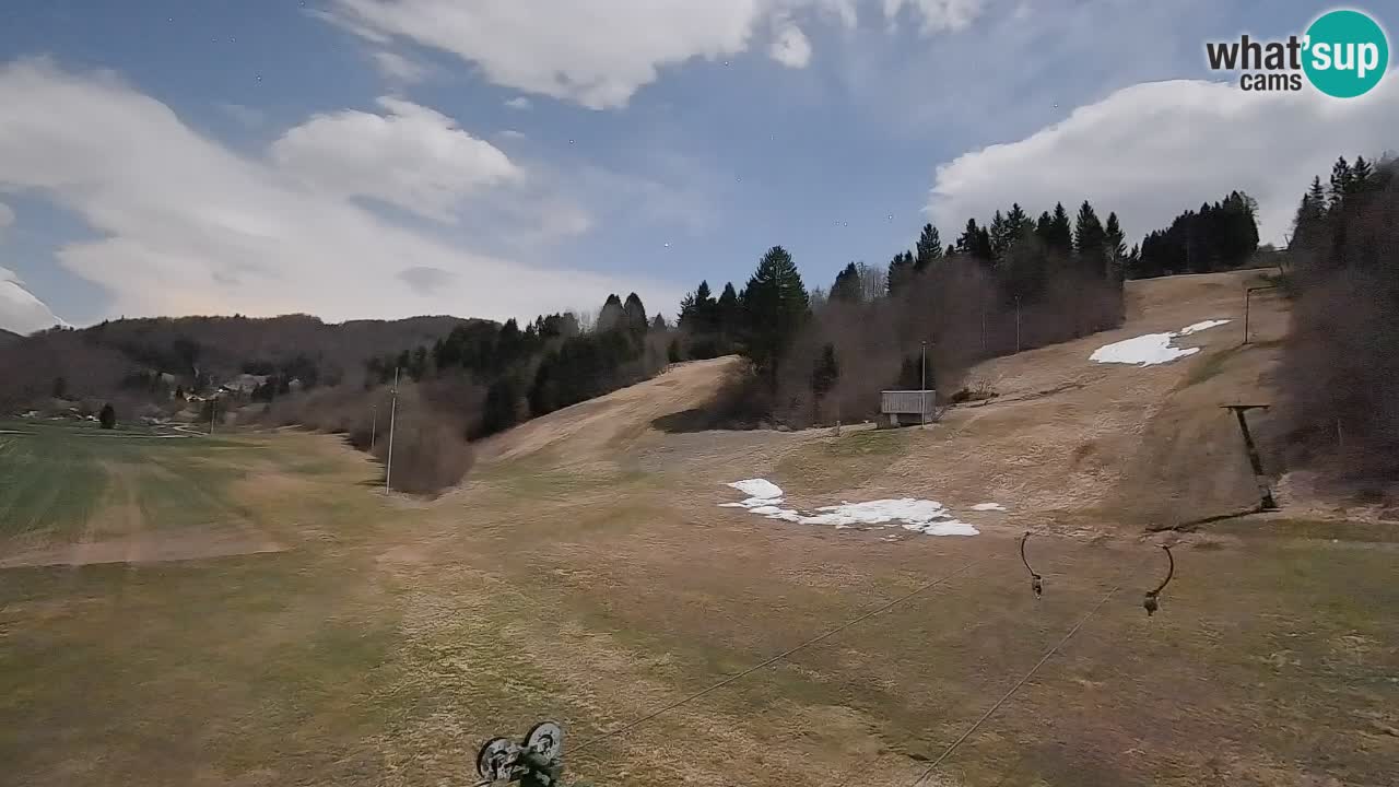 Webcam Smučišče Senožeta – Stazione sciistica a Srednja Vas vicino Bohinj