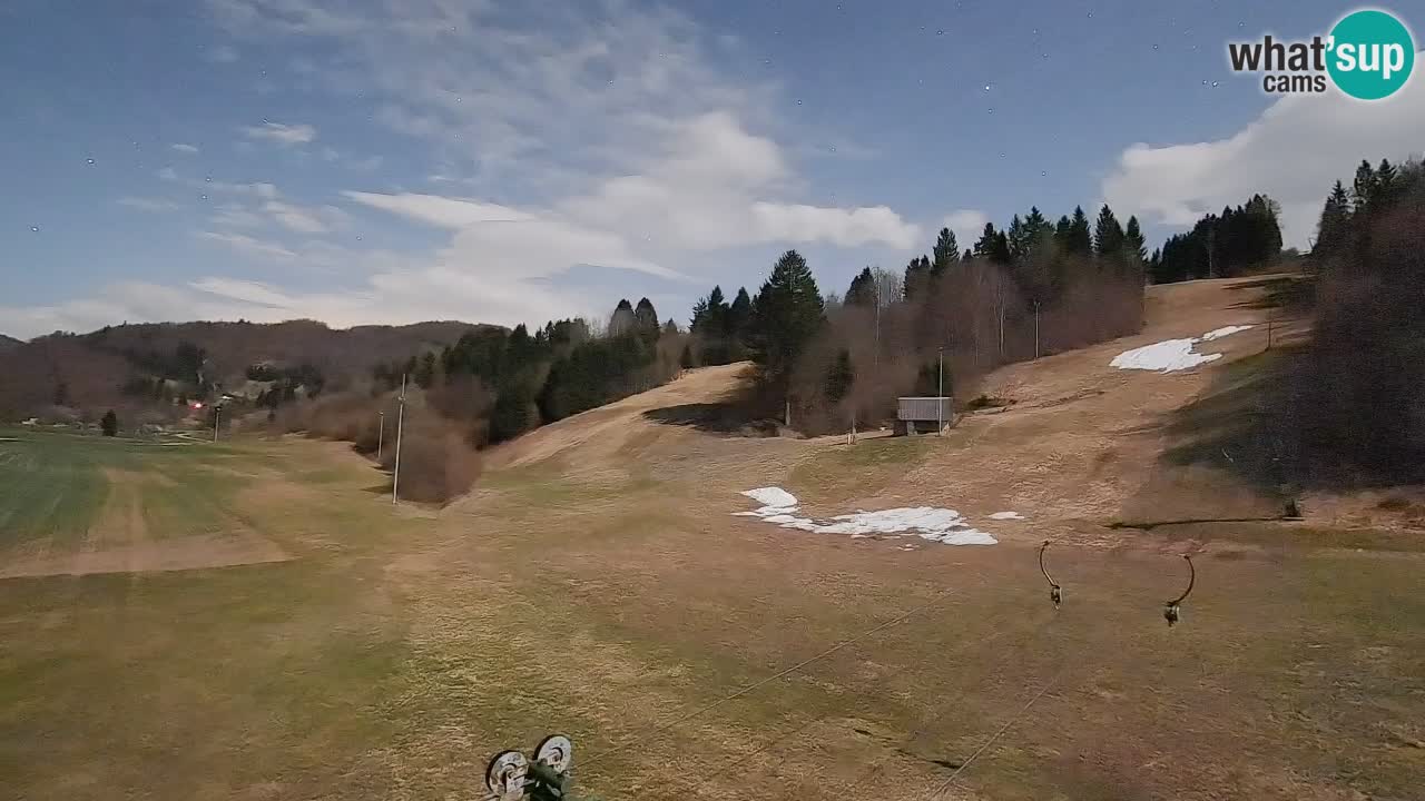 Webcam Smučišče Senožeta – Station de ski à Srednja Vas près de Bohinj