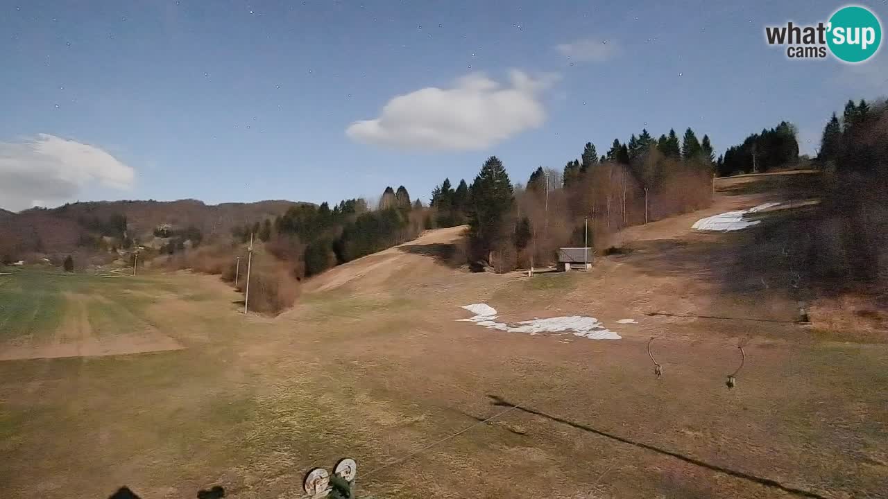 Webcam Smučišče Senožeta – Station de ski à Srednja Vas près de Bohinj