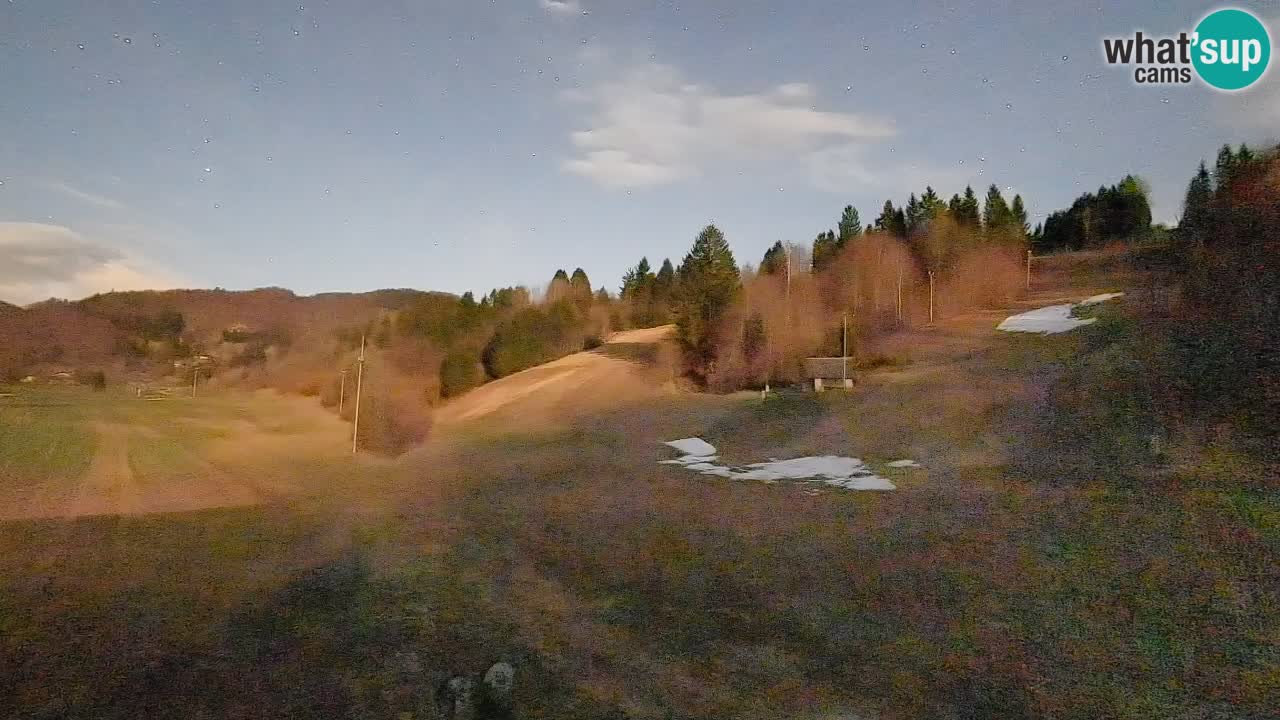 Webcam Smučišče Senožeta – Ski Resort Live View near Bohinj