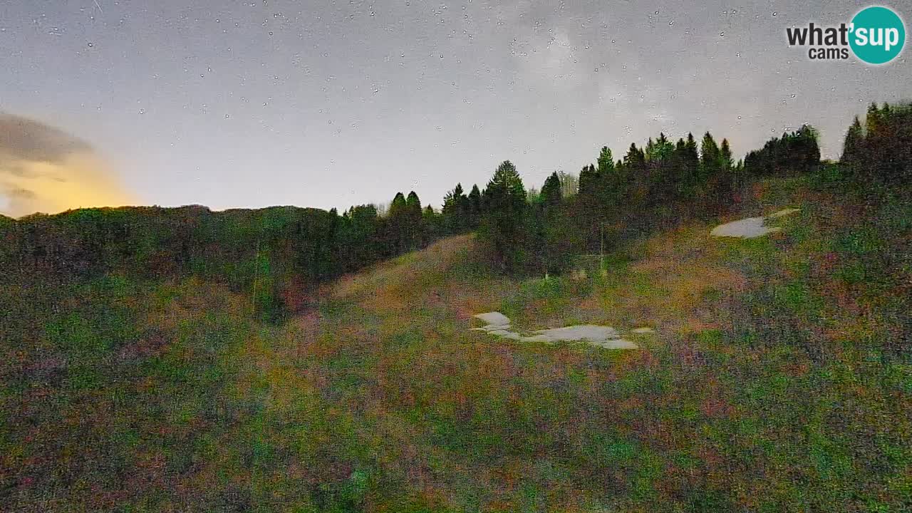 Webcam Smučišče Senožeta – Ski Resort Live View near Bohinj