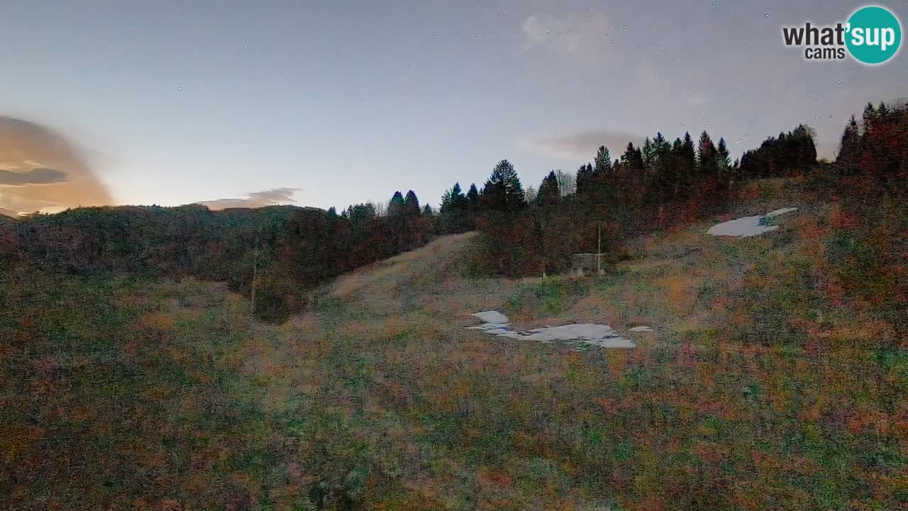 Webcam Smučišče Senožeta – Stazione sciistica a Srednja Vas vicino Bohinj