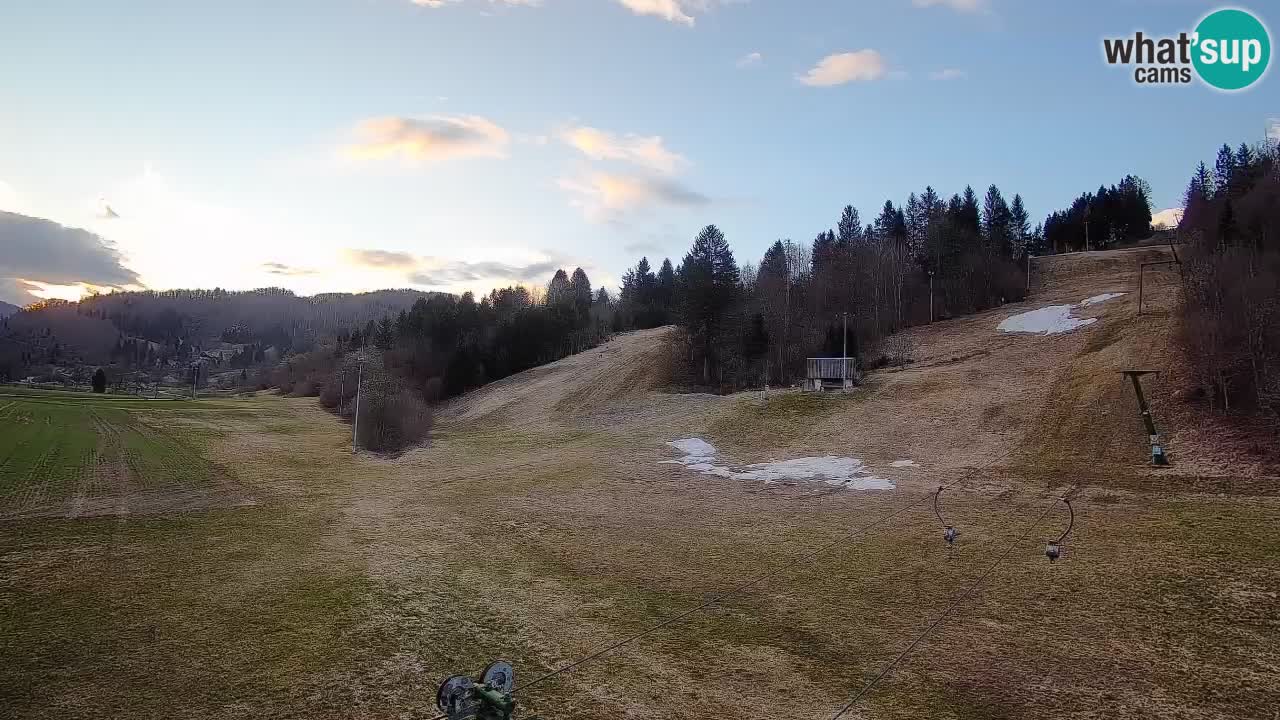 Webcam Smučišče Senožeta – Ski Resort Live View near Bohinj