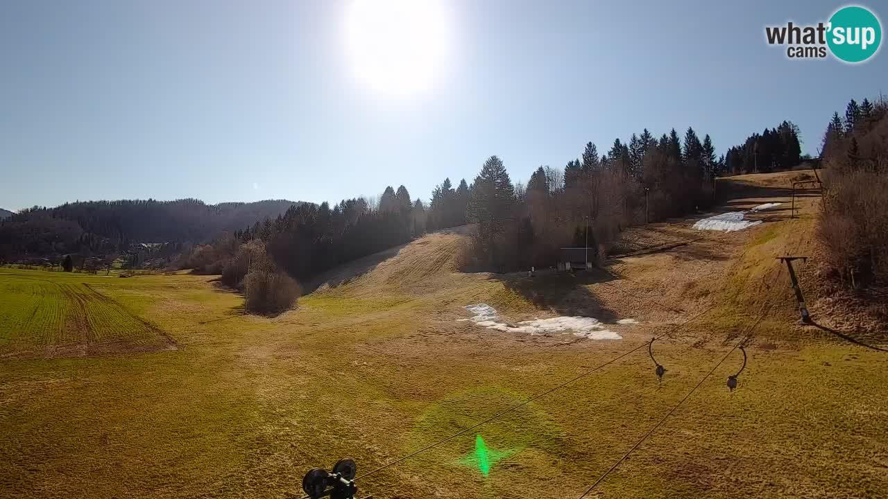 Webcam Smučišče Senožeta – Ski Resort Live View near Bohinj