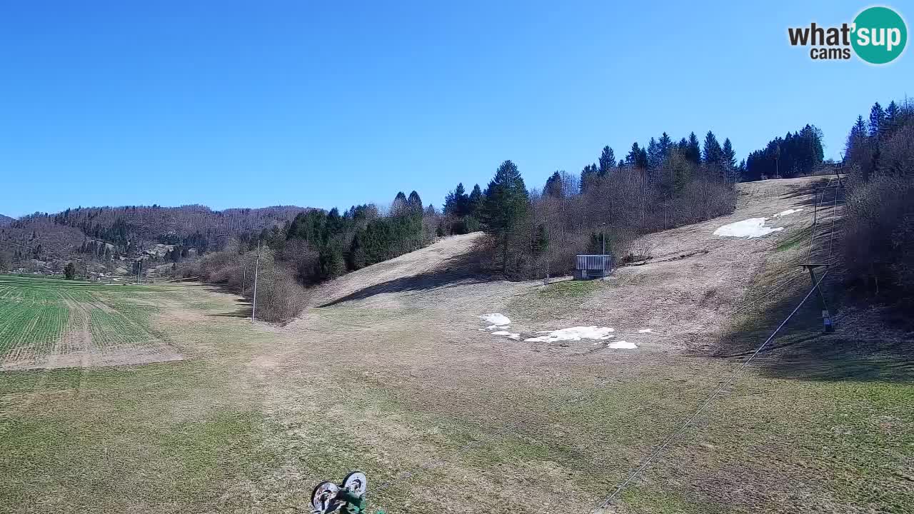 Webcam Smučišče Senožeta – Ski Resort Live View near Bohinj