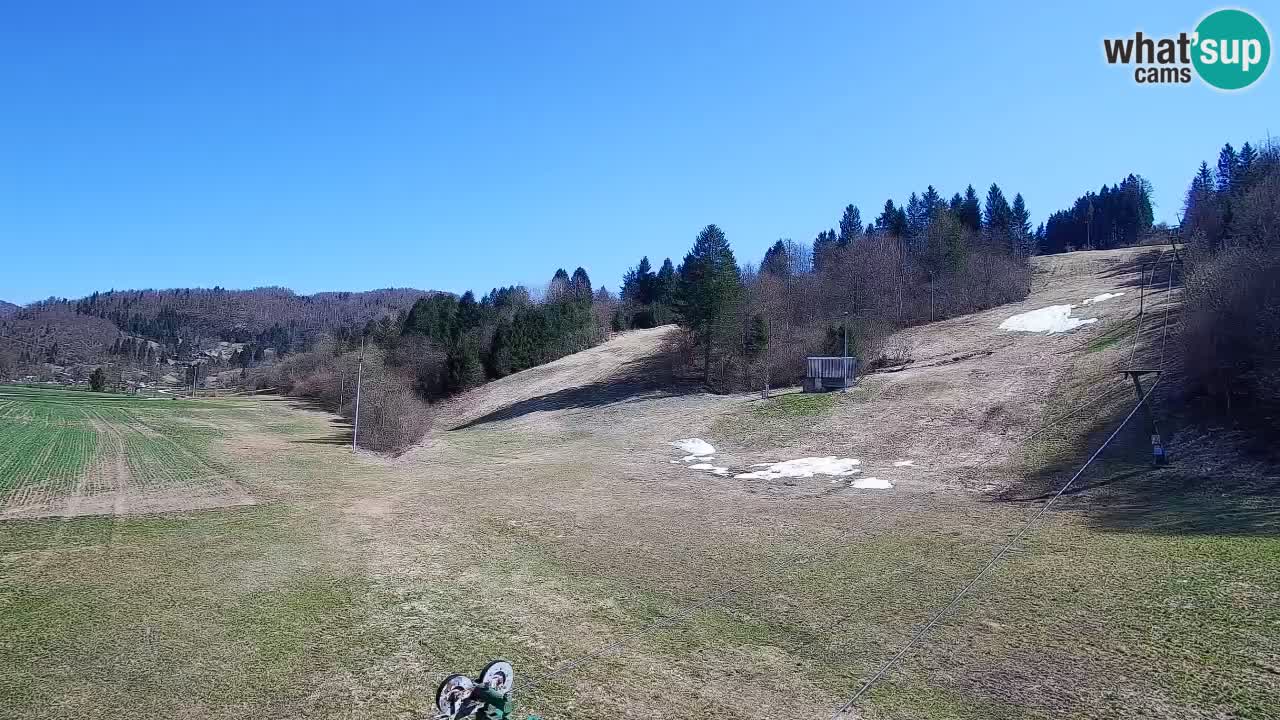 Webcam Smučišče Senožeta – Stazione sciistica a Srednja Vas vicino Bohinj